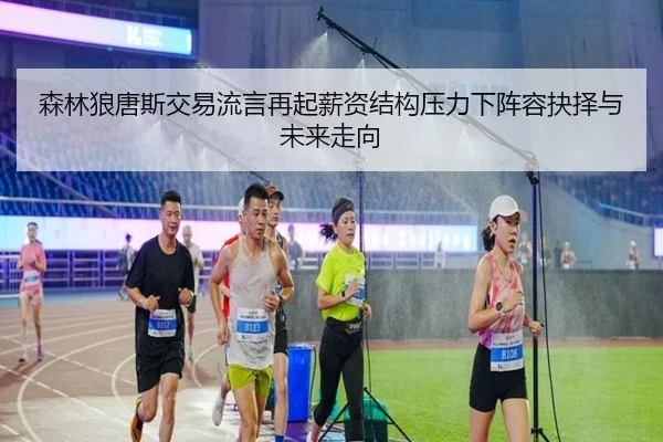 森林狼唐斯交易流言再起薪资结构压力下阵容抉择与未来走向